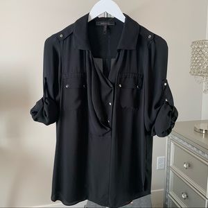 BCBGMAXAZRIA black blouse size XS
